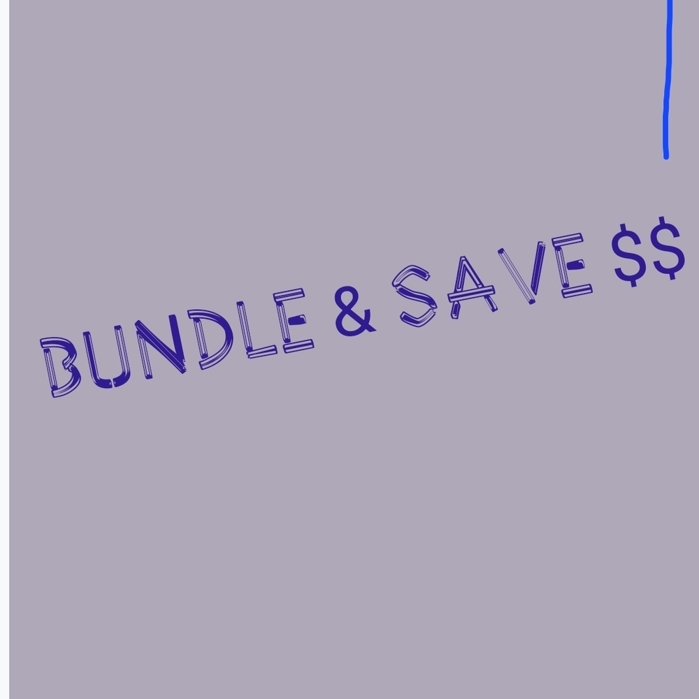 Bundle & Save Text Graphic